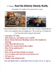 1st Annual Feed the Elderly Charity Rally @ Harley Davidson Meridian