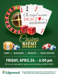 Edgewood Casino Night @ Spring Creek Eagle Island