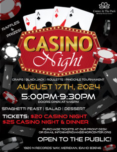 Casino Night @ Center at the Park