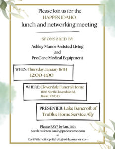 HAPPEN Luncheon @ Cloverdale Event Center