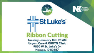 Ribbon Cutting for St. Luke's Nampa Urgent Care & OBGYN Clinic @ St. Luke's Nampa Medical Center