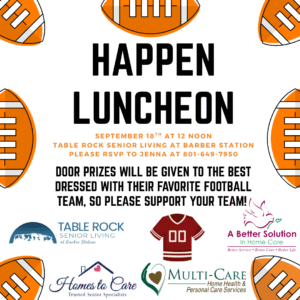 HAPPEN Luncheon @ Table Rock Senior Living at Barber Station